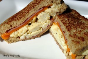 Ham, Egg & Cheese Breakfast Sammy