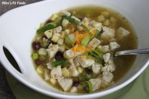 Slow Cooker Enchilada Soup - Salsa Verde
