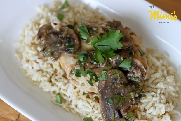 Lighter Chicken Marsala - Mimi's Fit Foods