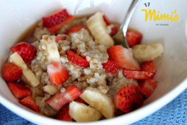 Quinoa and Oats Berry Breakfast Bowl - Mimi's Fit Foods
