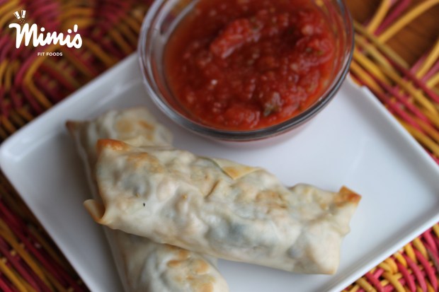 Baked Southwestern Egg Rolls - Mimi's Fit Foods