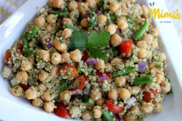 Hearty Spring Time Quinoa Salad - Mimi's Fit Foods