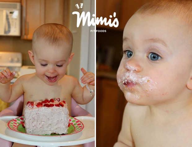 Baby's First Birthday Cake Eat-Mimi's Fit Foods