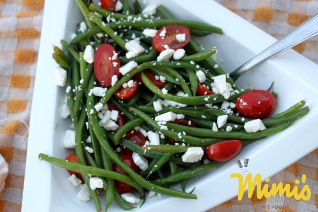 Fresh Green Bean Salad with Balsamic Dressing - Mimi's Fit Foods