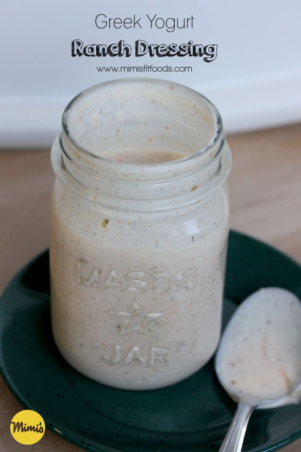 Greek Yogurt Ranch Dressing || Mimi's Fit Foods